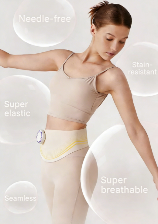 Graphene Heat Therapy Wearable - Moxibustion Simulation, 6-Core High Power, No Burn Skin, Rapid Pain Relief with Magnetic Design