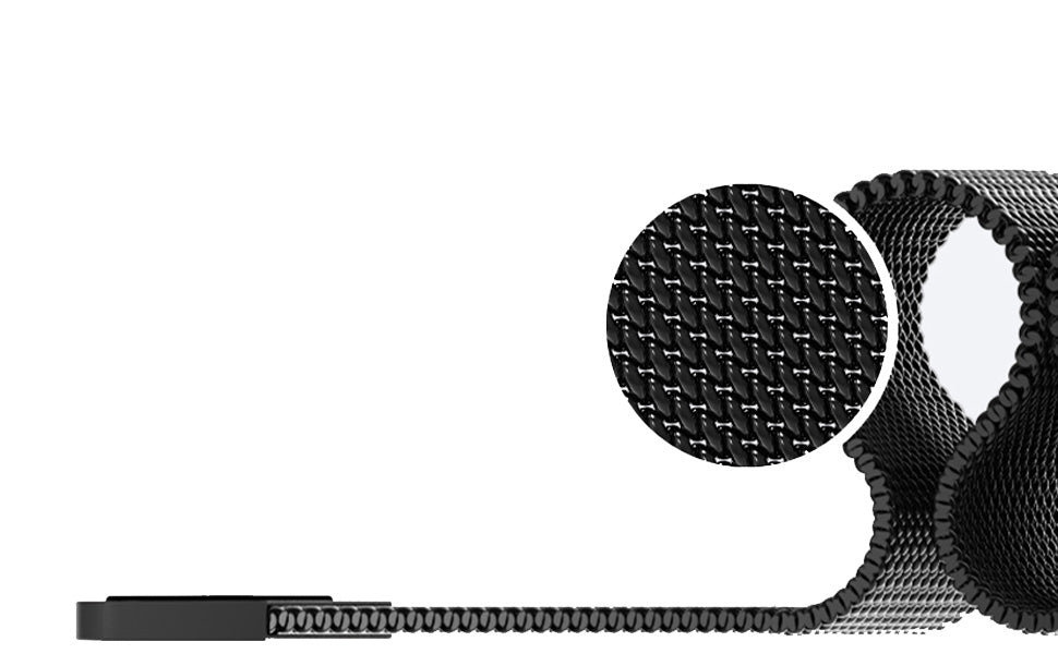 Stainless Steel Magnetic Watch Band for Apple Watch - Compatible with All Series