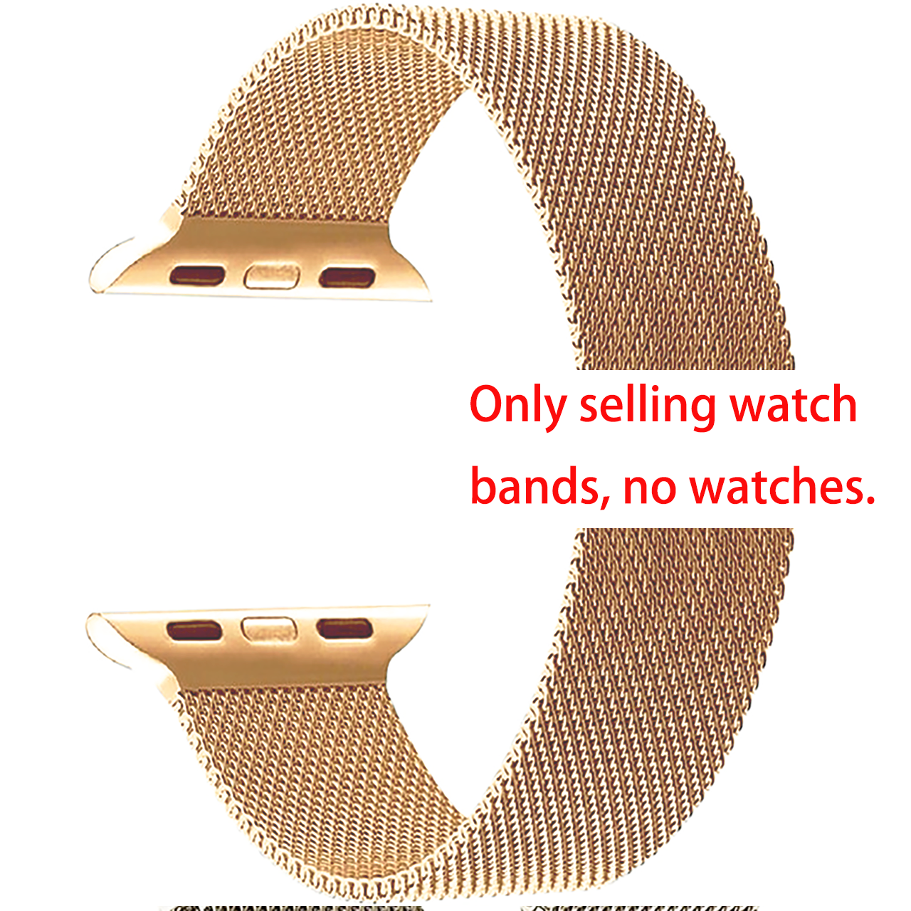 Stainless Steel Magnetic Apple Watch Band - All Series Compatible (38-49mm)