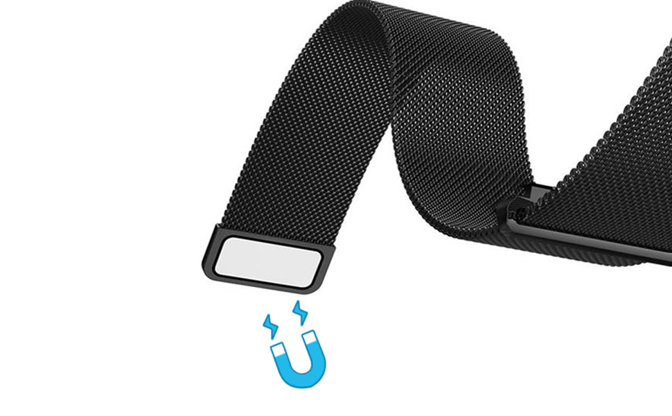 Stainless Steel Magnetic Watch Band for Apple Watch - Compatible with All Series